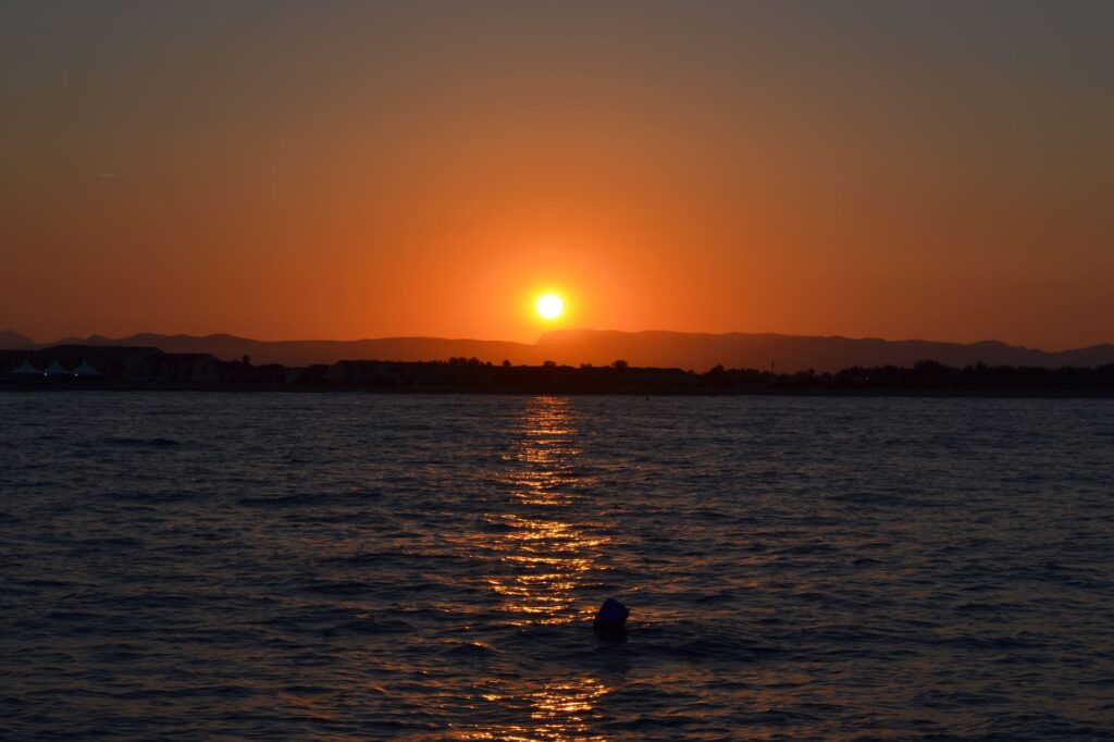 Croisière au crépuscule
