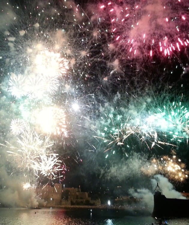Feu d’artifice Collioure du 16 août