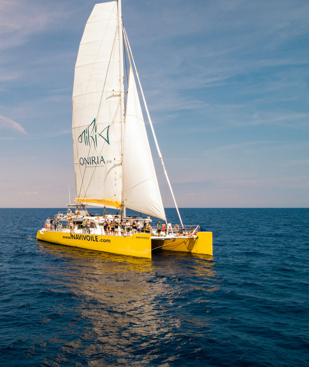 Promenade à la voile 1H30 au départ de Canet-en-Roussillon