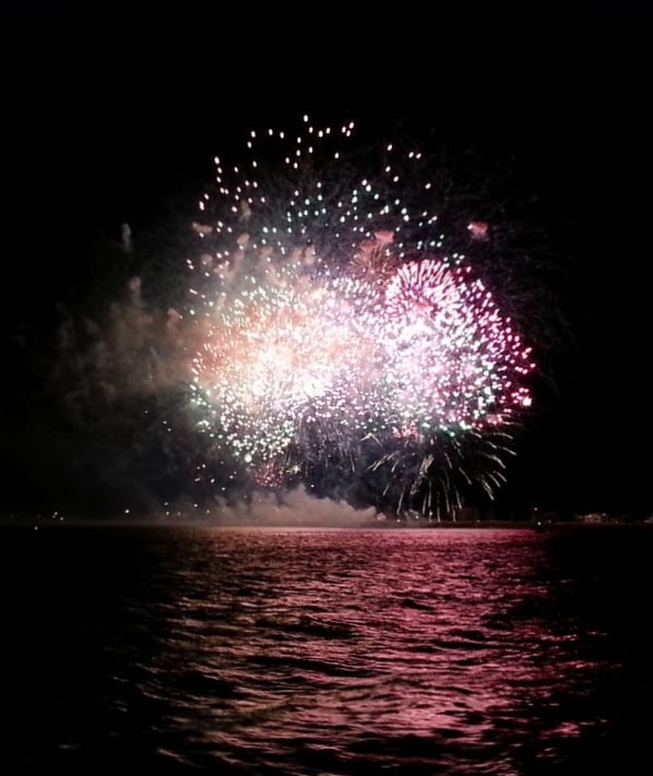 Feu d&rsquo;artifice du 14 juillet de Sainte-Marie-la-Mer