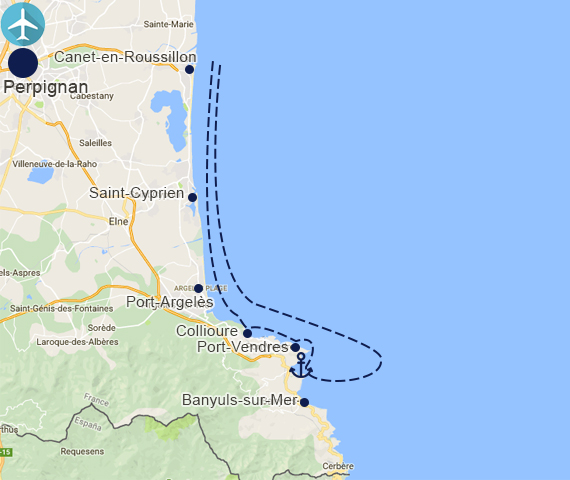 croisière dauphins avec grillade et baignade au départ de canet-en-roussillon