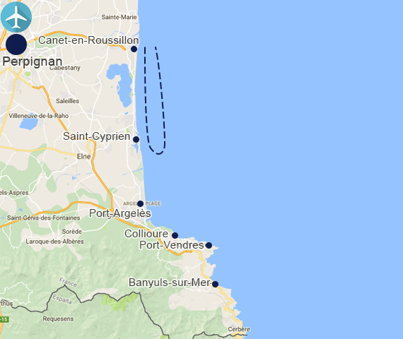 croisière coucher de soleil au départ du port de canet-en-roussillon